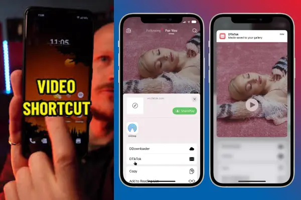 download dtiktok shortcutk